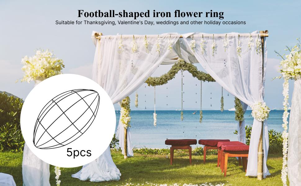 โครงพวงหรีดฟุตบอล โครงลวดเหล็ก - Wreath Form Wire บทวิจารณ์และราคา