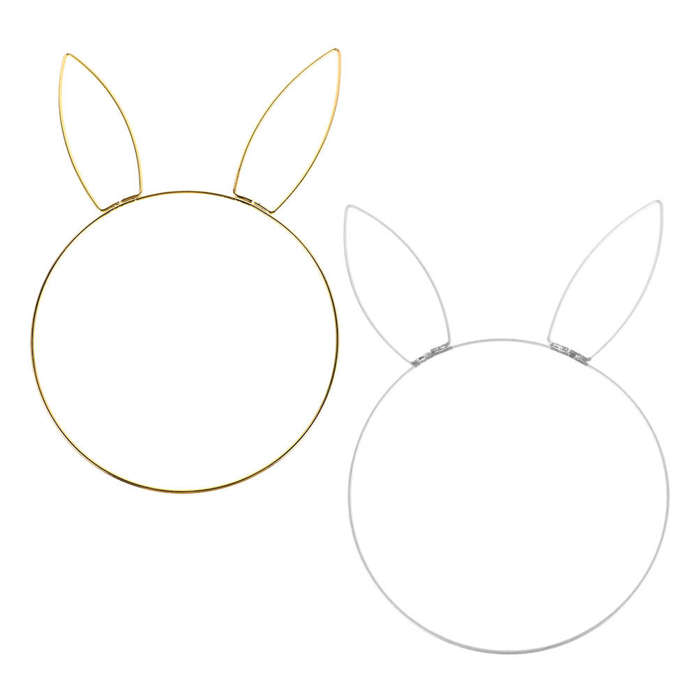 2 ชิ้น ห่วงโลหะรูปวงกลมสำหรับท - Wreath Form Wire บทวิจารณ์และราคา