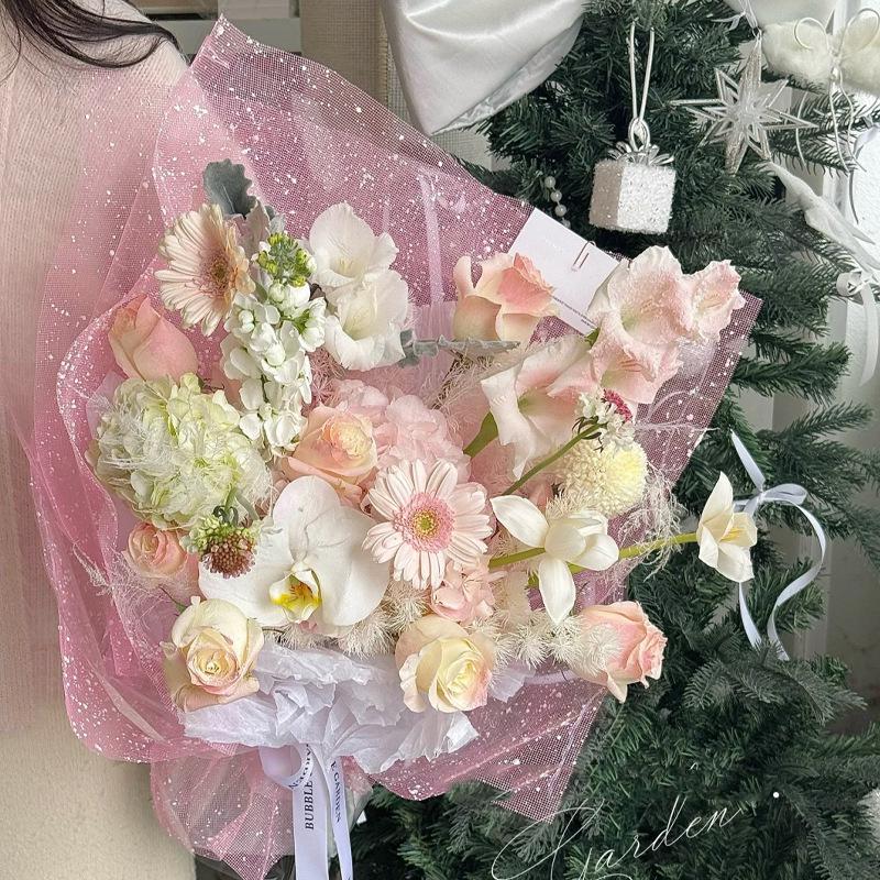 กระดาษตาข่ายห่อไหมพรมลายเกล็ดห - Florist Supply Paper บทวิจารณ์และราคา