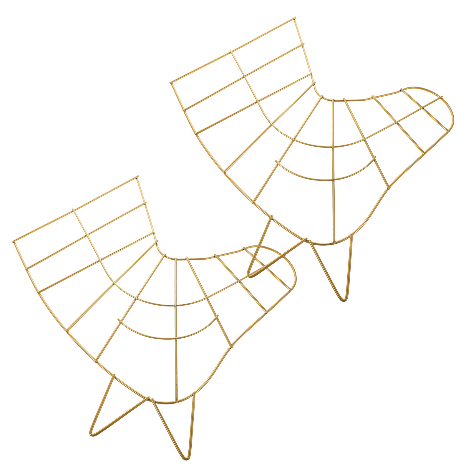 2 ชิ้น โครงพวงหรีดโลหะ หัวม้าส - Wreath Form Wire บทวิจารณ์และราคา