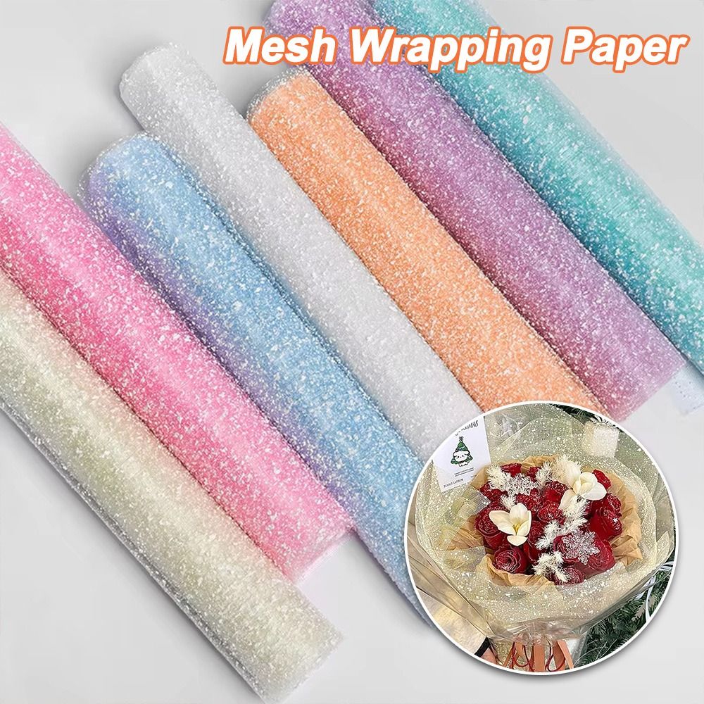 กระดาษห่อดอกไม้ลายเกล็ดหิมะ ขน - Florist Supply Paper บทวิจารณ์และราคา