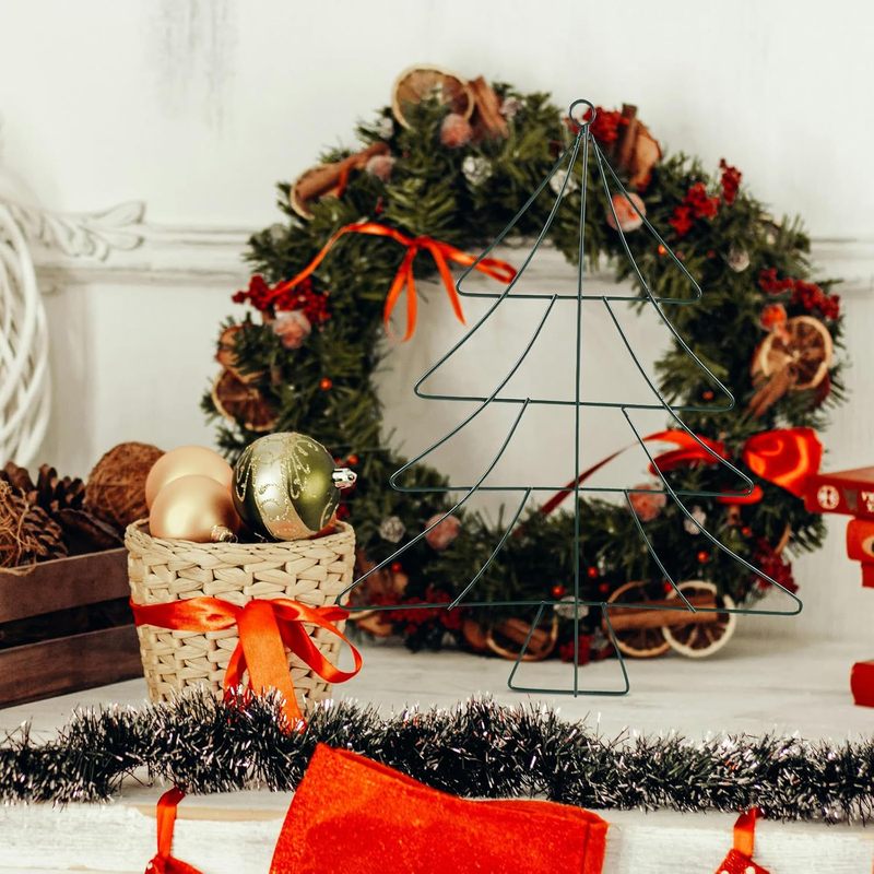 โครงพวงหรีดโลหะรูปต้นคริสต์มาส - Wreath Form Wire บทวิจารณ์และราคา
