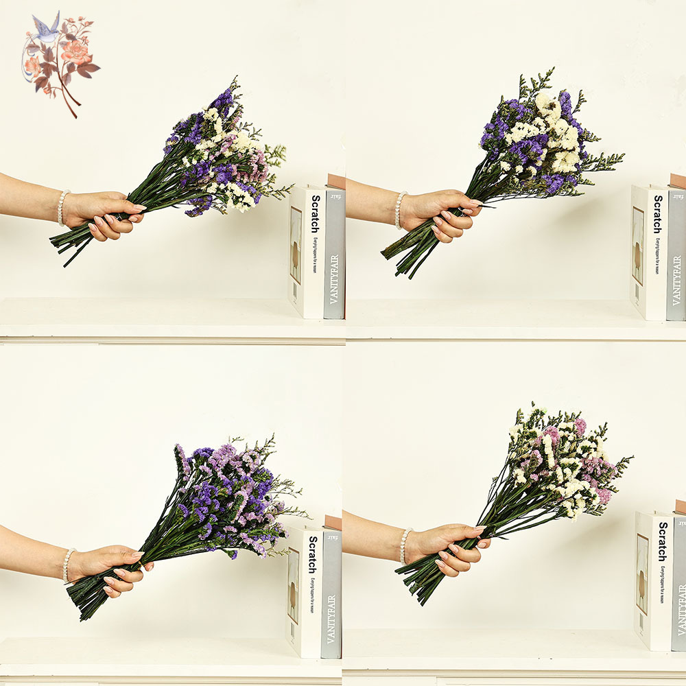 100g ธรรมชาติจริงลืม-me-not ดอ - Dried Flower Bunch บทวิจารณ์และราคา