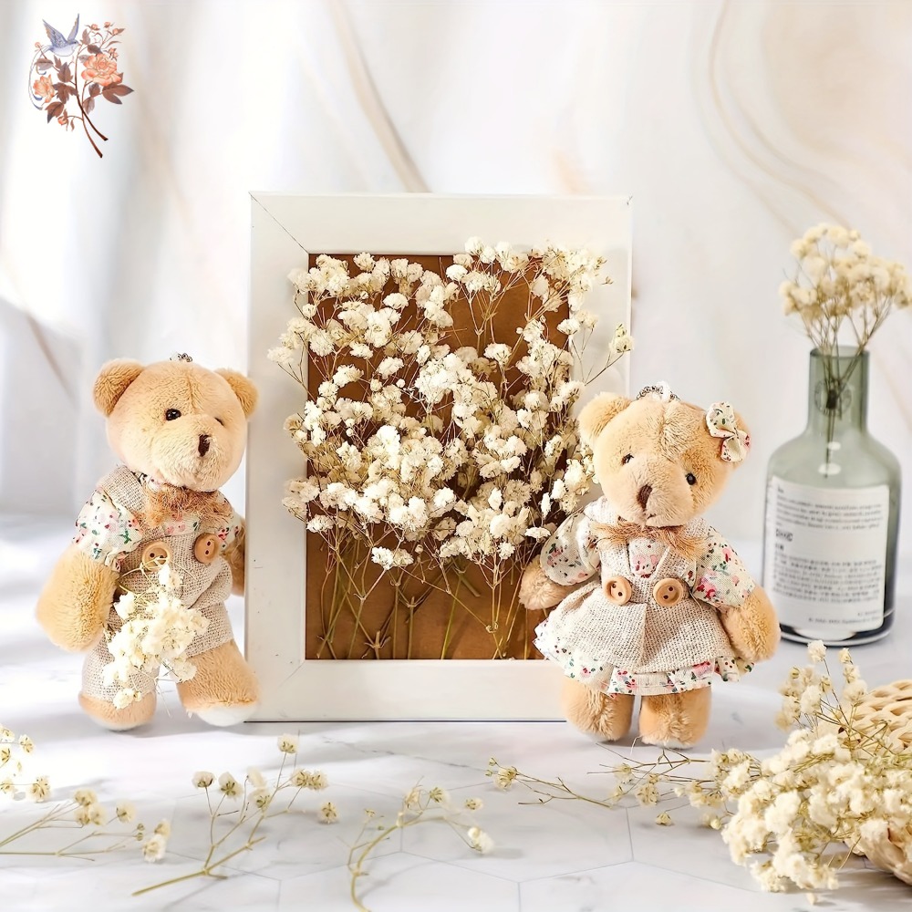 ดอกยิปโซฟิล่าแห้งขนาดเล็ก 100  - Dried Flower Bunch บทวิจารณ์และราคา